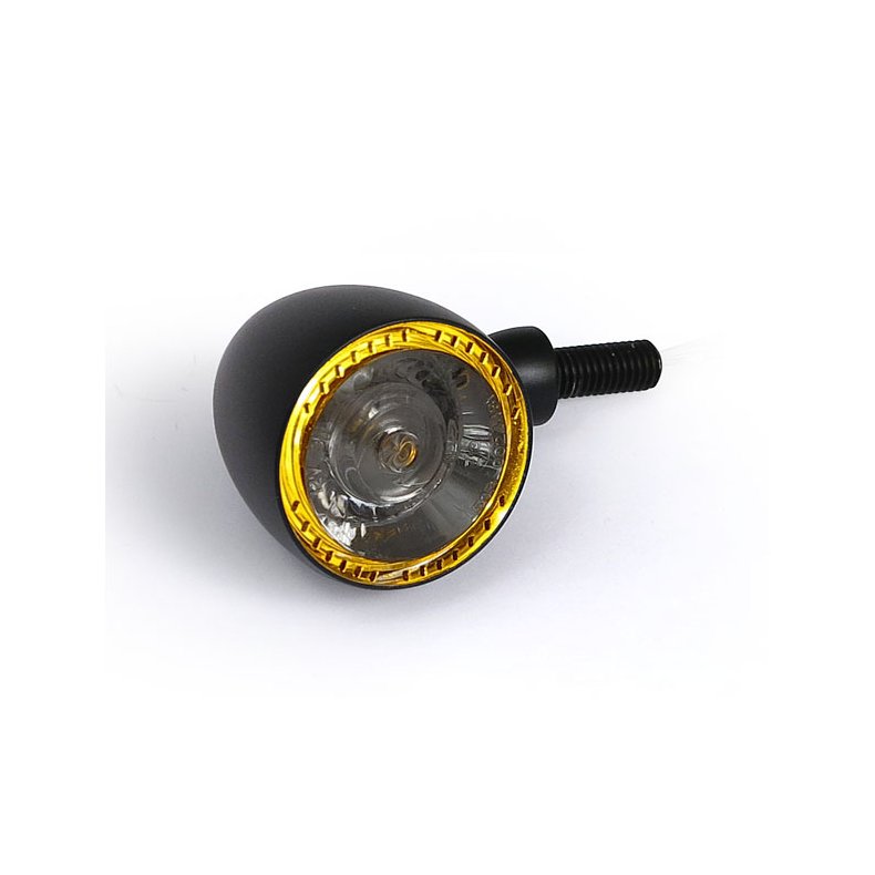 KELLERMANN BULLET 1000DF med positions lys, gul ring.