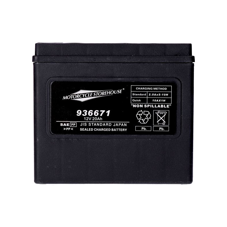 BATTERI , 97-23 Softail; 97-17Dyna; 97-03XL; 07-17(NU)V-Rod, Buell S1, S3, ST, M2, 