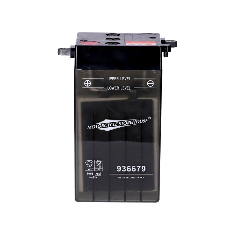 MCS, 6V BATTERY OEM style replacement conventional lead-acid 6-Volt 22Ah battery. 