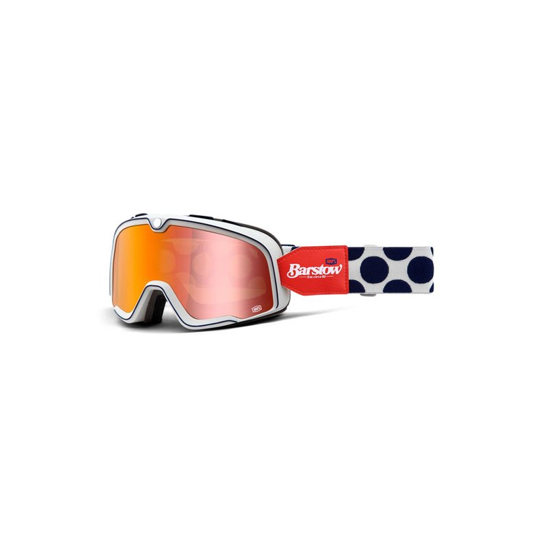 100% BARSTOW GOGGLE HAYWORTH MIRROR RED LENS
