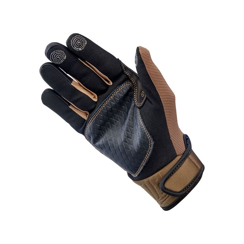 Biltwell Baja gloves chocolate/black
