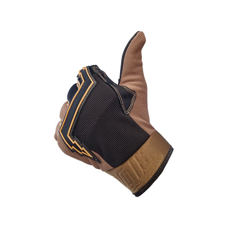 Biltwell Baja gloves chocolate/black