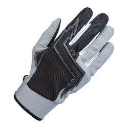 Biltwell Baja gloves grey/black