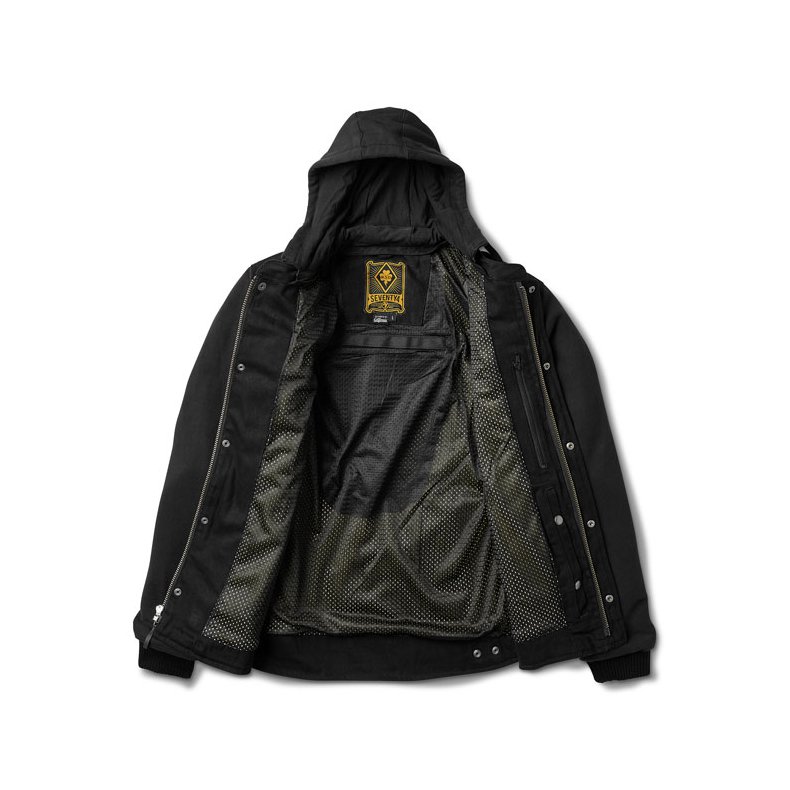 ROLAND SANDS ANAHEIM 74 JACKET BLACK/BLACK 