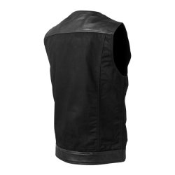 ROLAND SANDS TEMPLE 74 VEST BLACK T