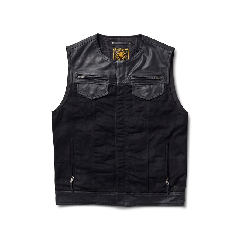 ROLAND SANDS TEMPLE 74 VEST BLACK T