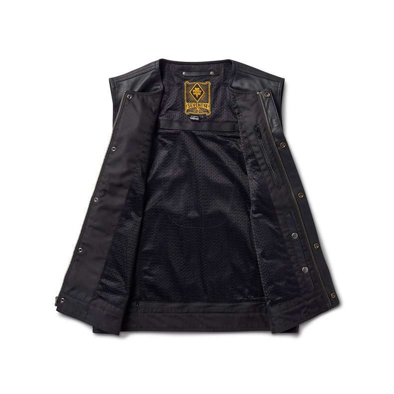 ROLAND SANDS TEMPLE 74 VEST BLACK T