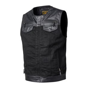ROLAND SANDS TEMPLE 74 VEST BLACK T