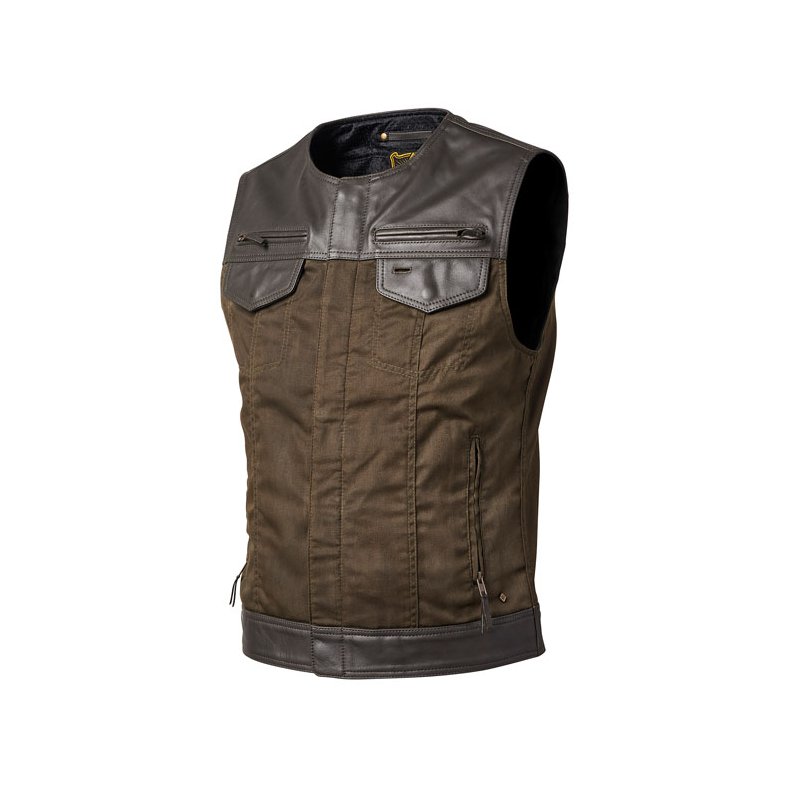 ROLAND SANDS TEMPLE 74 VEST DARK BROWN/RANGER