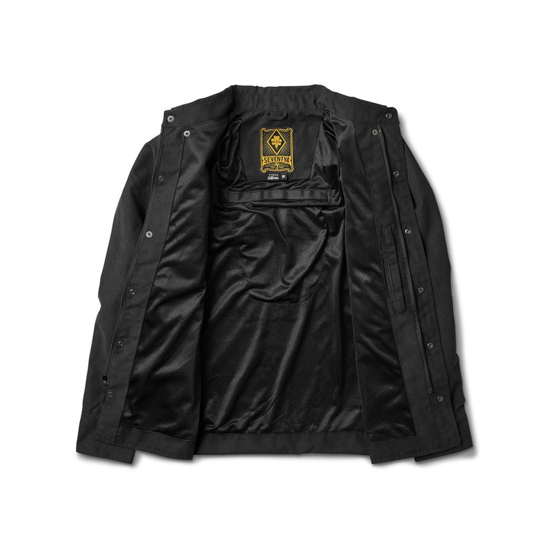 ROLAND SANDS CERRITOS 74 KEVLAR SKJORTE SORT