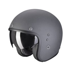 SCORPION BELFAST EVO GRAPHITE HELMET DARK GREY