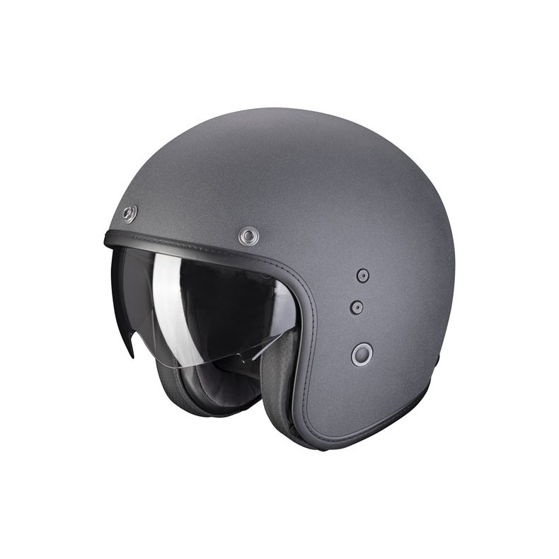 SCORPION BELFAST EVO GRAPHITE HELMET DARK GREY