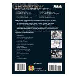 CLYMER, SERVICE MANUAL 17-19 M8 TOURING MODELS 