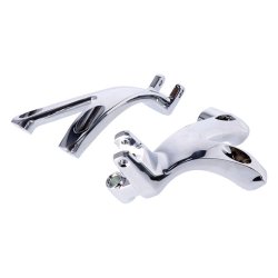 M8 SOFTAIL FLOORBOARD TO FOOTPEG CONVERSION BRACKETS