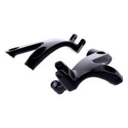 M8 SOFTAIL FLOORBOARD TO FOOTPEG CONVERSION BRACKETS