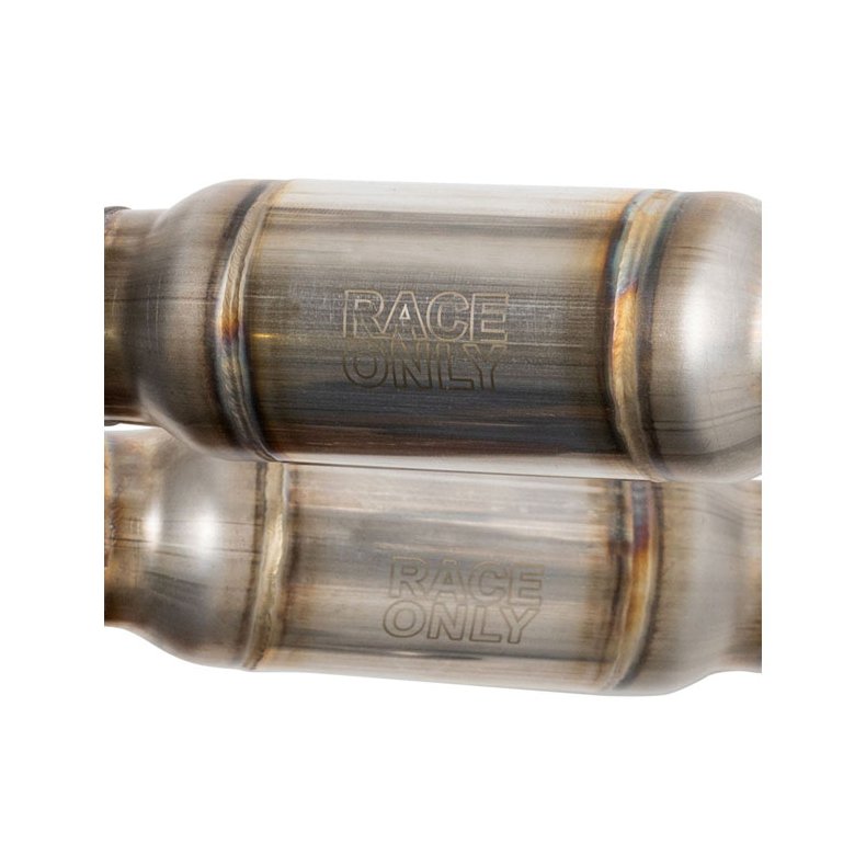 S&S, RACE 2:1 LOW EXHAUST SYSTEM. STAINLESS 