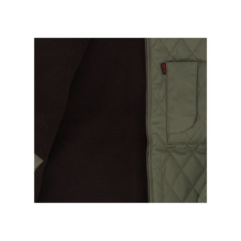 13 1/2 LONG HAUL JACKET ARMY GREEN