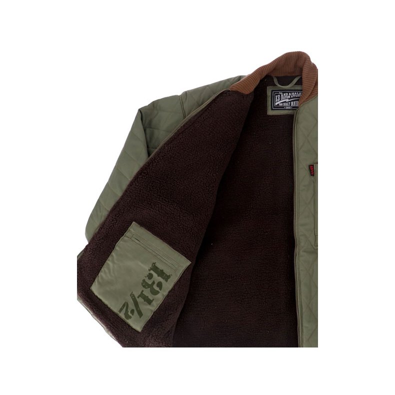 13 1/2 LONG HAUL JACKET ARMY GREEN