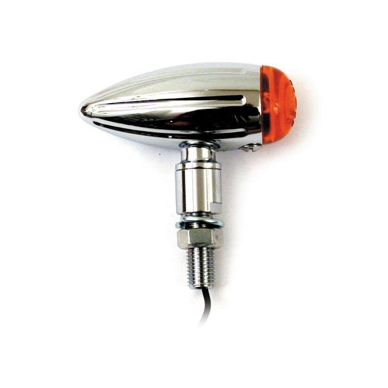 MICRO BULLET TURN SIGNALS, CHR. GROOVED