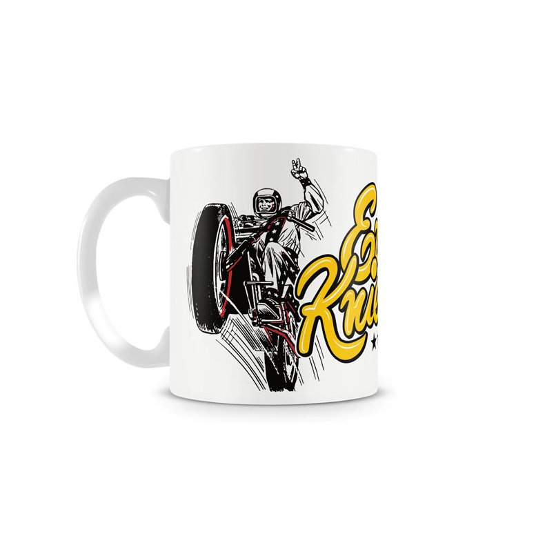 Kop, EVEL KNIEVEL JUMP COFFEE MUG 