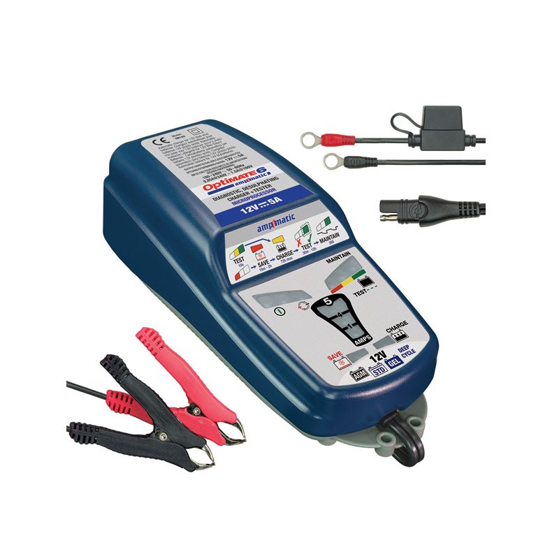 TECMATE OPTIMATE 6, AMPMATIC BATTERY CHARGER