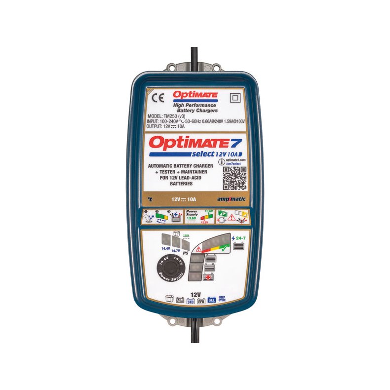 Tecmate OptiMATE, 7 Select battery charger