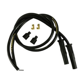 TAYLOR, 10.4MM THUNDERVOLT-50 UNIV. SPARK PLUG WIRE KIT Black wires. With 180 (straight) 
