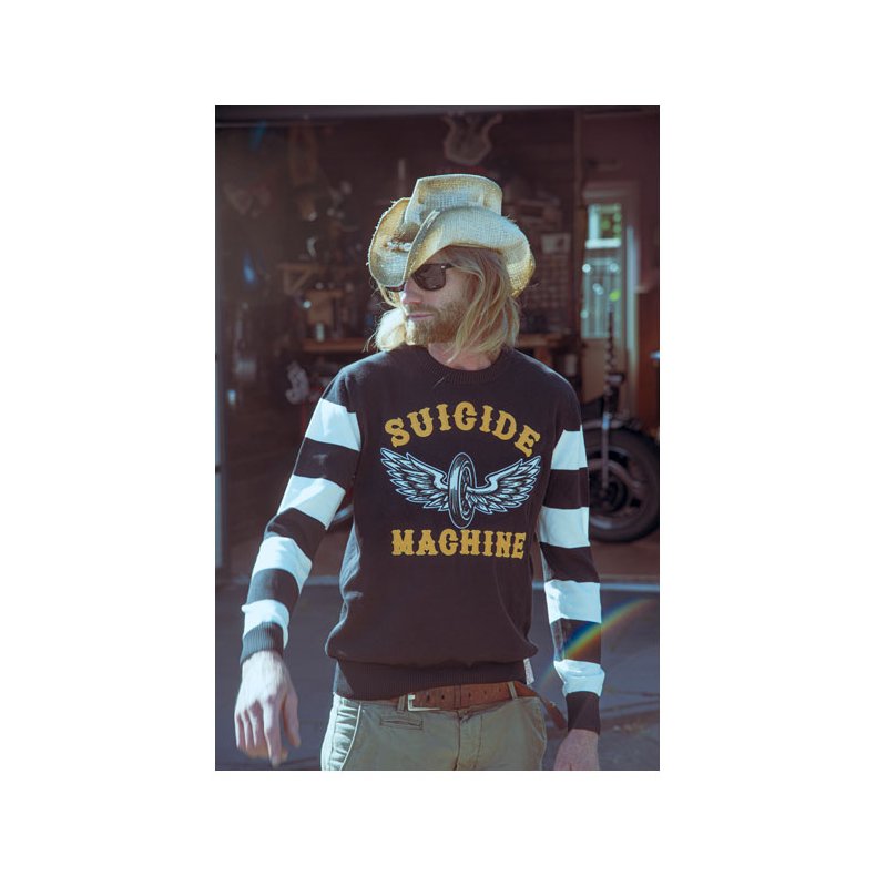 13 1/2 OUTLAW SUICIDE MACHINE SWEATER