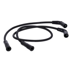 BLUE STREAK, XXX SPARK PLUG WIRE SET. BLACK, WHITE PRINT 09-16 Touring