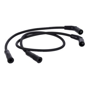 BLUE STREAK, XXX SPARK PLUG WIRE SET. BLACK, WHITE PRINT 09-16 Touring