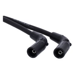 BLUE STREAK, XXX SPARK PLUG WIRE SET. BLACK, WHITE PRINT 09-16 Touring