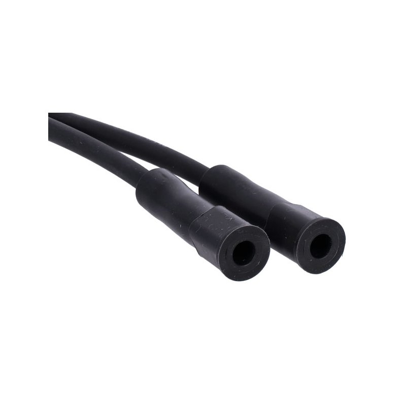 BLUE STREAK, XXX SPARK PLUG WIRE SET. BLACK, WHITE PRINT 09-16 Touring