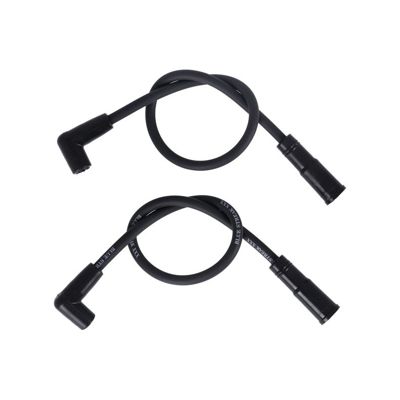BLUE STREAK, XXX SPARK PLUG WIRE SET. BLACK, Fits: > 04-06 XL