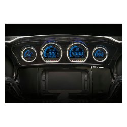 KOSO, HD-03 4-PIECE GAUGE KIT FOR TOURING 