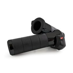 KOSO, Titan-X heated grip set. Nem montering med udvendige ledninger. 08-24 H-D with e-throttle