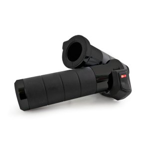 KOSO, Titan-X heated grip set. Nem montering med udvendige ledninger. 08-24 H-D with e-throttle