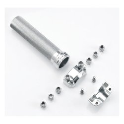 BILTWELL WHISKEY THROTTLE, POLISHED For 1" handlebars.