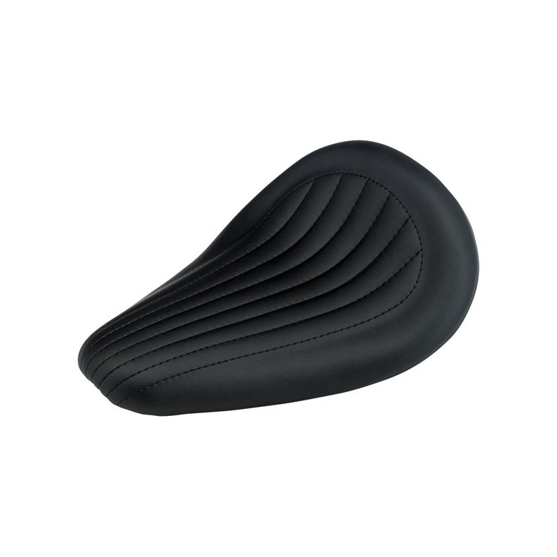 BILTWELL THINLINE SEAT TUCK N ROLL BLACK