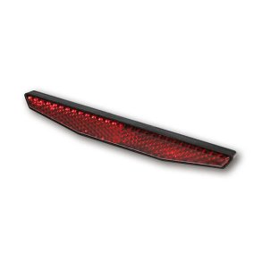 B-SEEN REFLECTOR RED; E-APPROVED; RECTANGULAR; SELF-ADHESIVE; 122 X 15MM