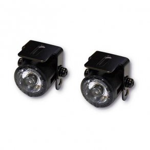 WINONA, LED PARKING LIGHT BLACK; METAL HOUSING