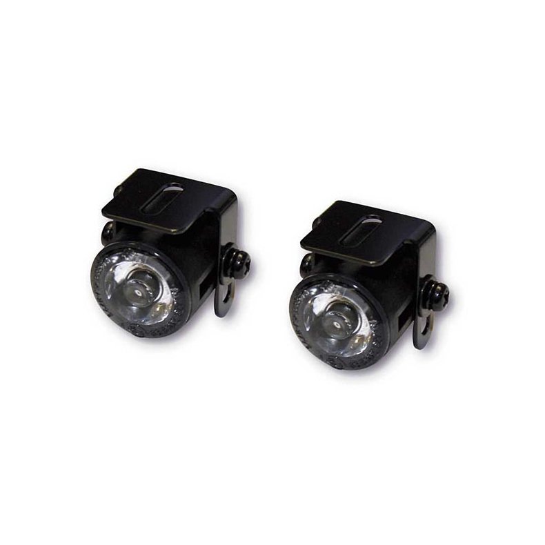 WINONA, LED PARKING LIGHT BLACK; METAL HOUSING