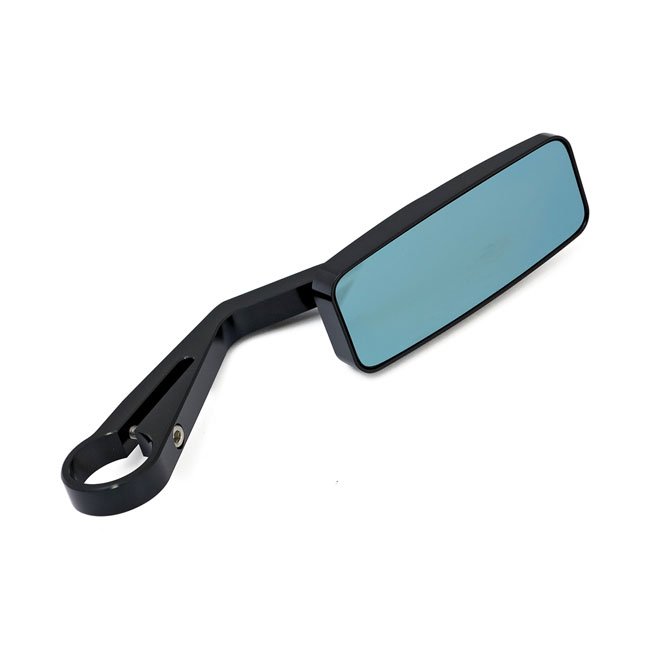 MIRROR BLACK ACTION, CLAMPON Bar End spejle Aros