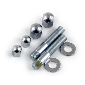 LOWER SHOCK STUD KIT FOR 2 SHOCKS  Fits: > 73-86 4-SPEED FL, FX