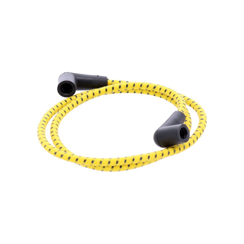UNIVERSAL 40" SPARK PLUG WIRE SET. COTTON CLOTH,  101cm lang.