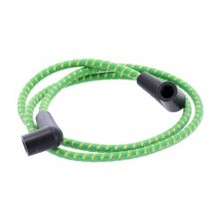UNIVERSAL 40" SPARK PLUG WIRE SET. COTTON CLOTH,  101cm lang.