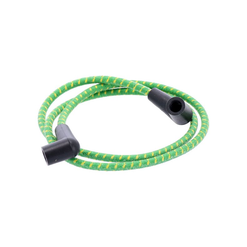 UNIVERSAL 40" SPARK PLUG WIRE SET. COTTON CLOTH,  101cm lang.