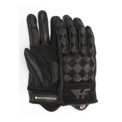 HOLY FREEDOM BULLIT NABUCK GLOVES SUEDE BLACK 