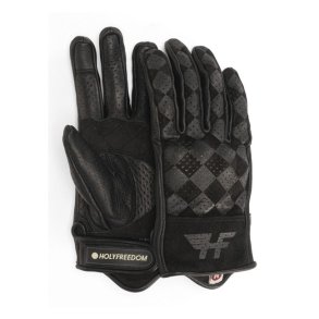 HOLY FREEDOM BULLIT NABUCK GLOVES SUEDE BLACK 