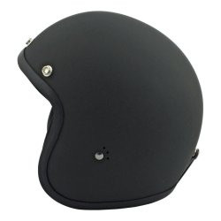BANDIT JET HELMET MAT BLACK, IKKE GODKENDT