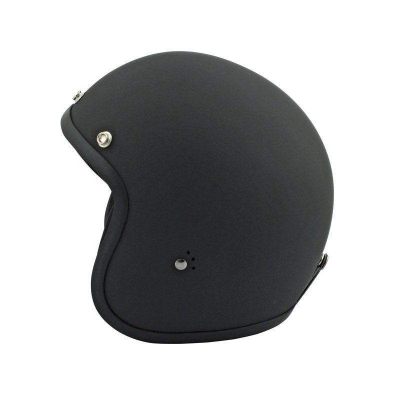 BANDIT JET HELMET MAT BLACK, IKKE GODKENDT
